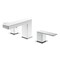 Kibi Cube Bathroom Sink 8 Widespread Faucet with Drain Assembly, Chrome KBF1024CH - alternate 1